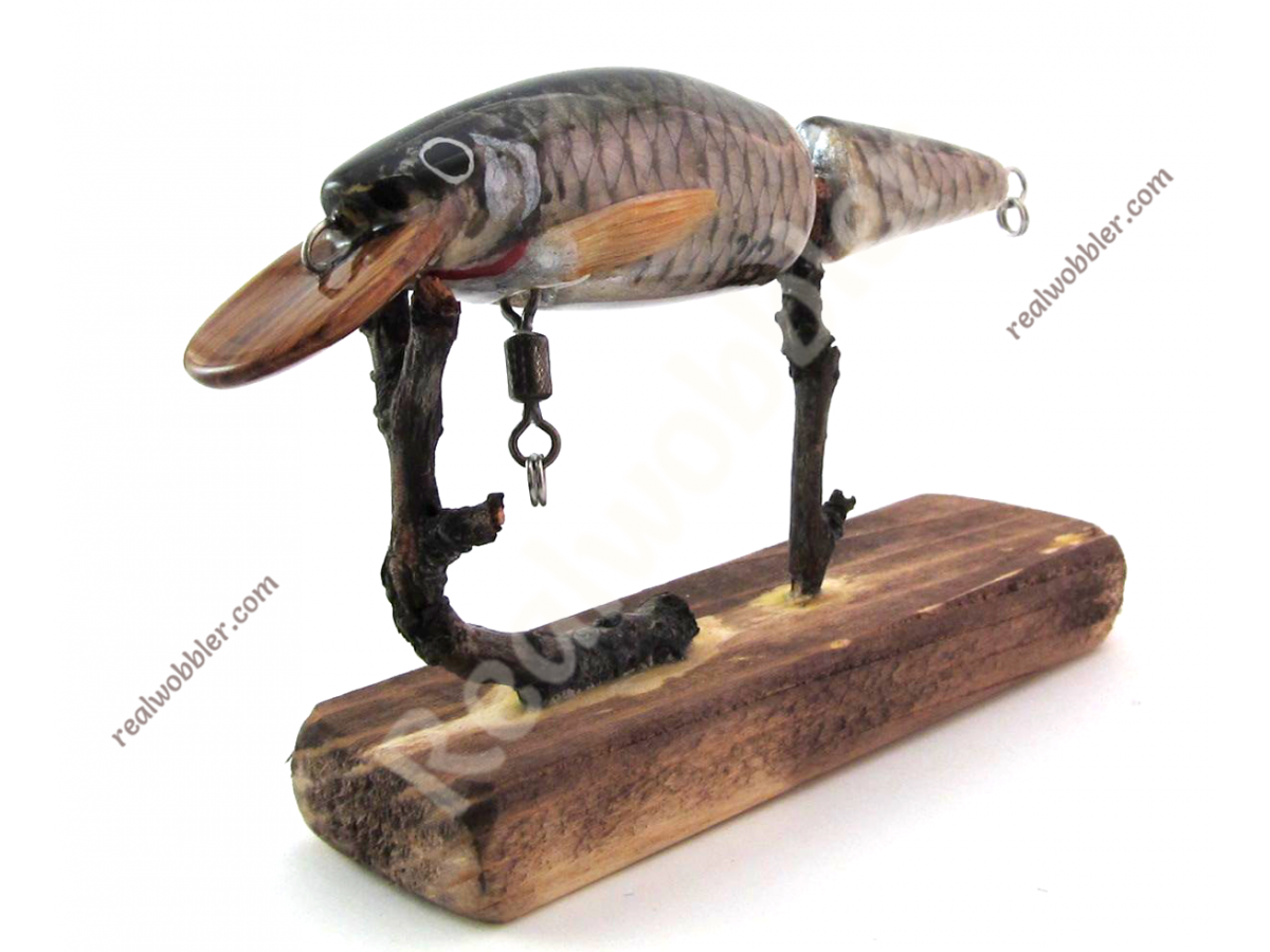 handmade wooden fishing lure